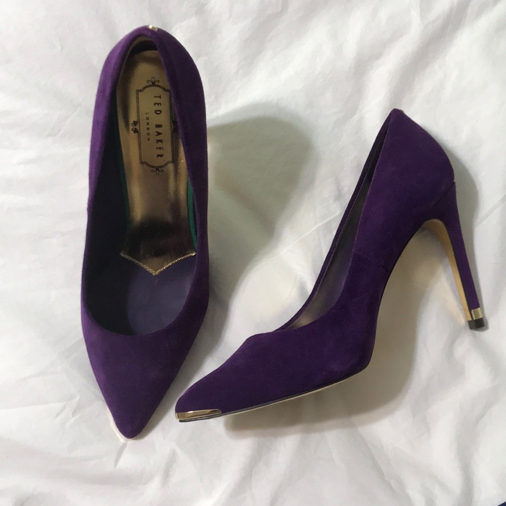Ted Baker suede heels